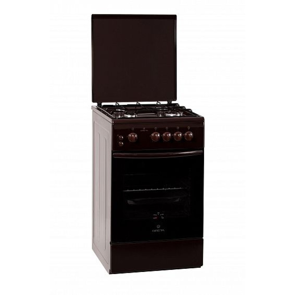 Газовая плита Greta 1470-00-06 коричневая