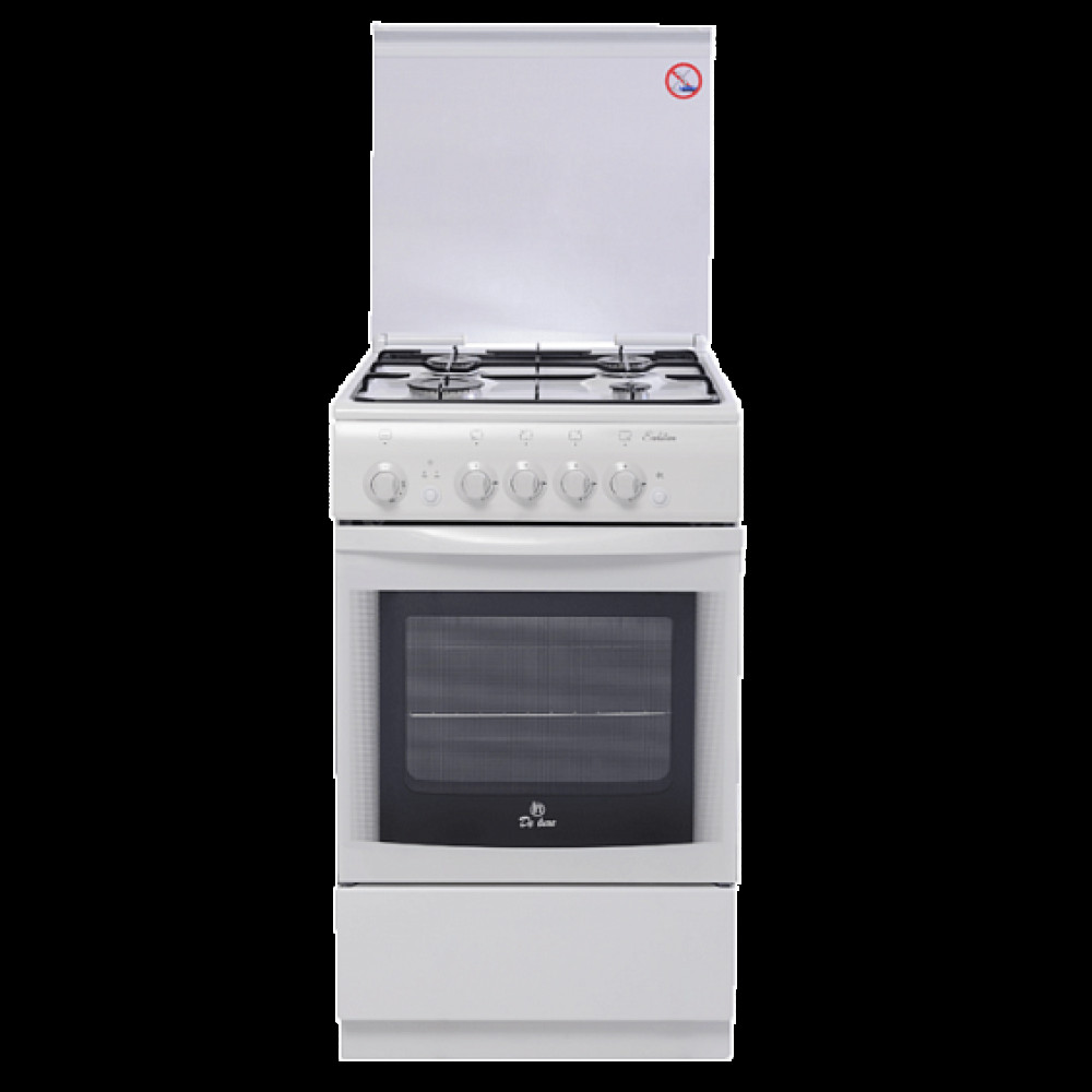 Газовая плита DeLuxe 504036г белый