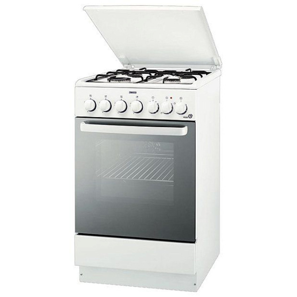 Плита газовая с электрической духовкой ZANUSSI zcg 560 mw