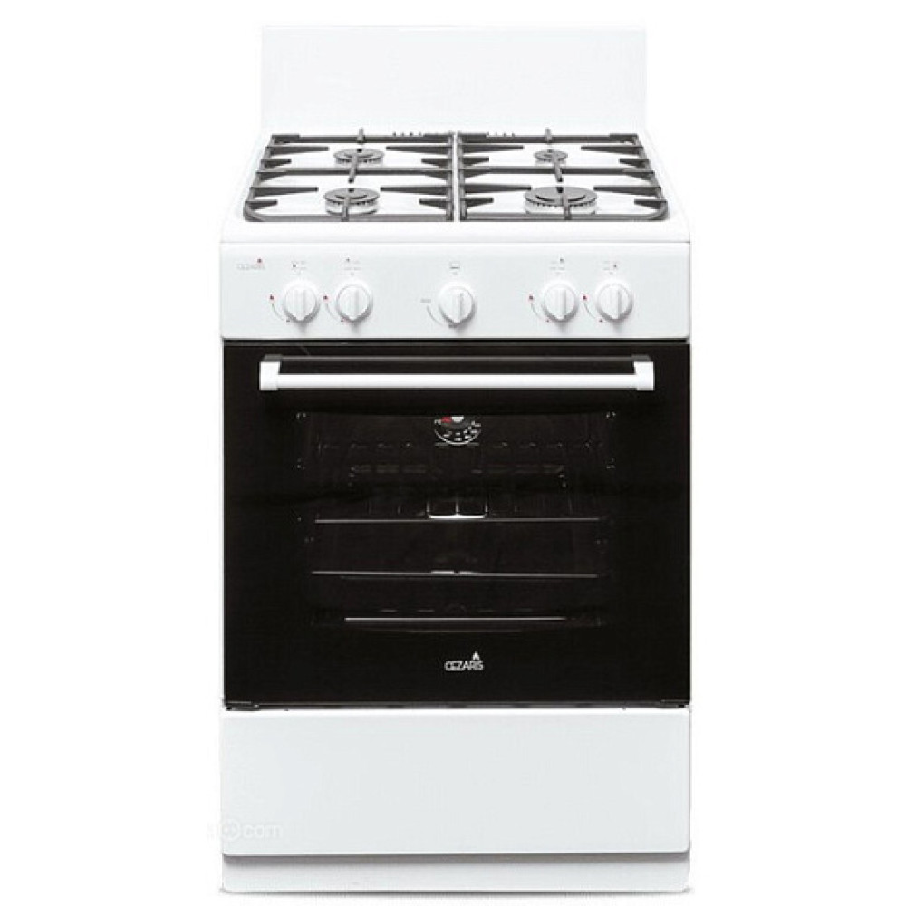 Газовая плита CEZARIS ПГ 3200-01 Ч белый