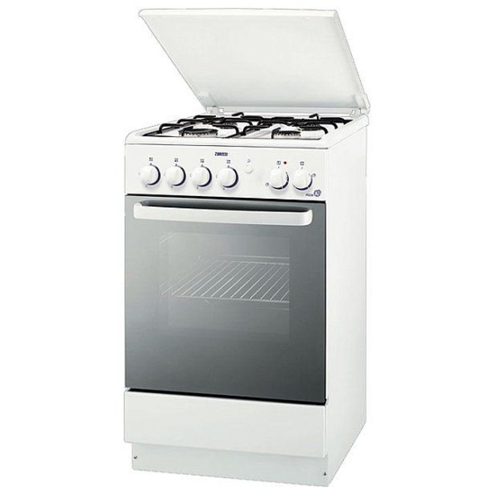 Плита газовая с электрической духовкой ZANUSSI zcg 560 nw