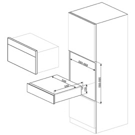 Подогреватель посуды SMEG CPR715A