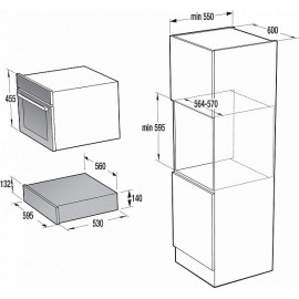 Шкаф для подогрева посуды Gorenje WD 1410 WG