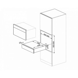 Подогреватель посуды SMEG CPR915N