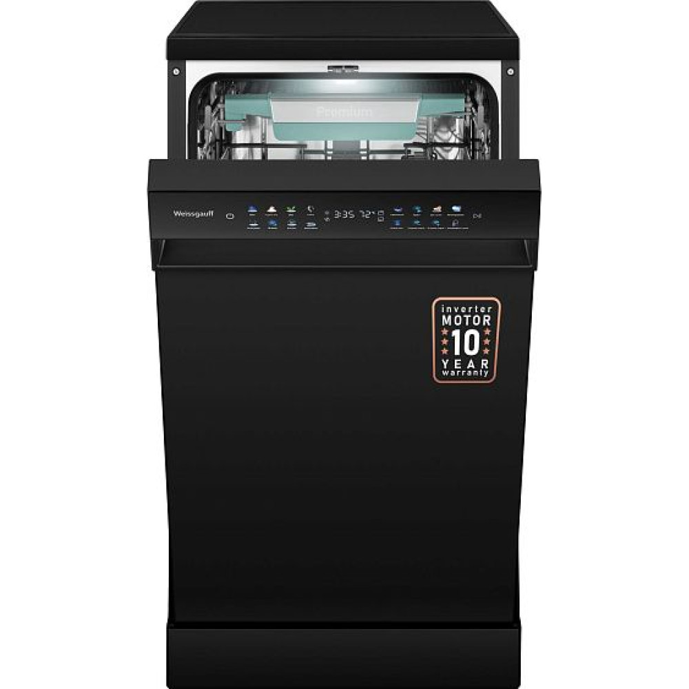 Посудомоечная машина WEISSGAUFF DW 4539 Inverter Touch AutoOpen Black