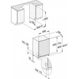 Посудомоечная машина MIELE G 5362 SCVi CLST