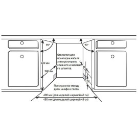 Посудомоечная машина MEFERI MDW4583 COMFORT PLUS
