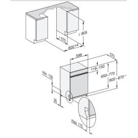 Посудомоечная машина MIELE G 7600 SCI EDST/CLST