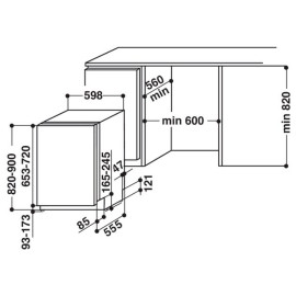 Посудомоечная машина встраиваемая полноразмерная HOTPOINT-ARISTON ltf 8b019
