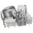 Посудомоечная машина BOSCH SMV 23AX00 R