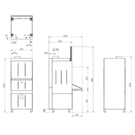 Котломоечная машина SMEG UW6070D
