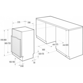 Посудомоечная машина GORENJE gv 65324 xv