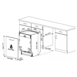 Посудомоечная машина BEKO DIN 25410