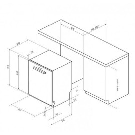 Посудомоечная машина KUPPERSBERG GS 6055