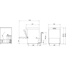 Посудомоечная машина SMEG UD526D