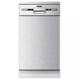 Посудомоечная машина BBK 45-DW119D серебро