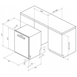 Посудомоечная машина KUPPERSBERG GS 6005