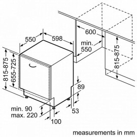 Посудомоечная машина BOSCH SMV 87TX02 E