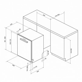 Посудомоечная машина KUPPERSBERG GL 6033