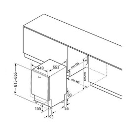 Посудомоечная машина Fornelli BI 45 KASKATA Light S