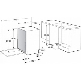 Встраиваемая посудомоечная машина Gorenje GDV670SD