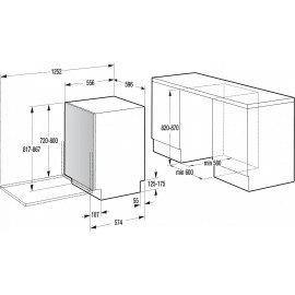 Встраиваемая посудомоечная машина Gorenje MGV 6516