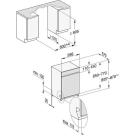 Посудомоечная машина MIELE G 7210 SCi OBSW