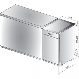 Посудомоечная машина Indesit DSFC 3T117 S