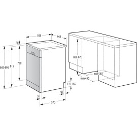 Посудомоечная машина GORENJE GS541D10X
