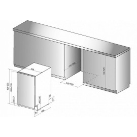 Встраиваемая посудомоечная машина Whirlpool WSIC 3M17 C