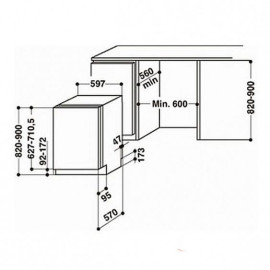 Посудомоечная машина Hotpoint-Ariston HIO 3 O 32 W