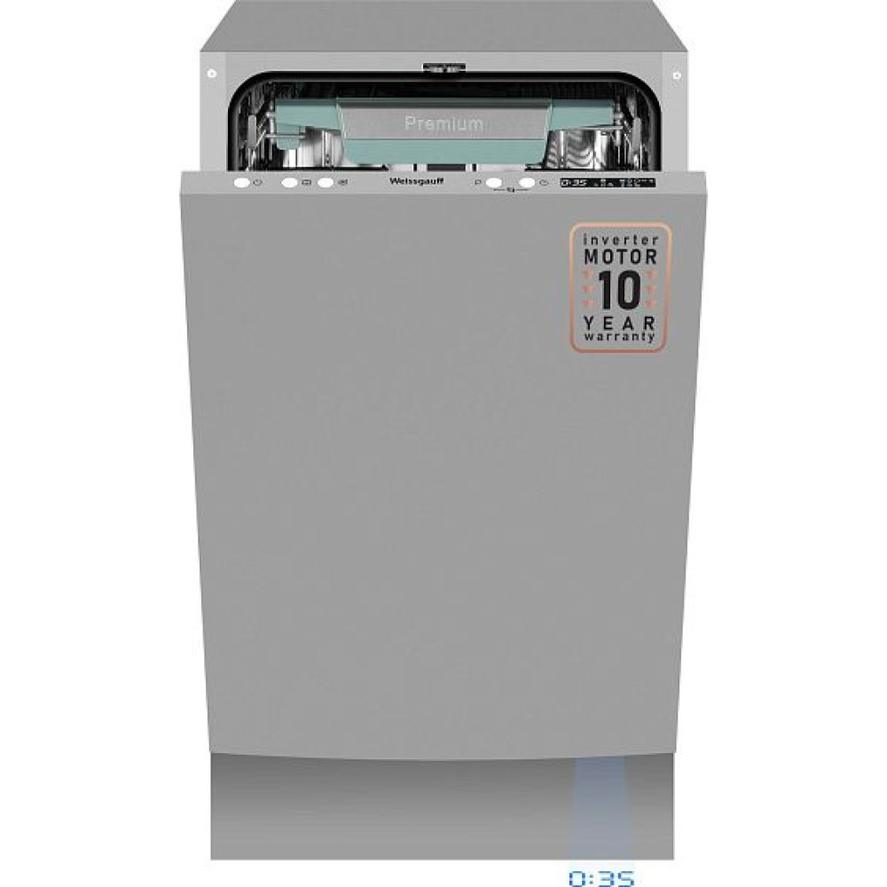 Посудомоечная машина WEISSGAUFF BDW 4575 D Inverter AutoOpen Timer Floor
