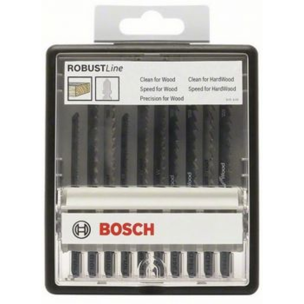Набор 10 пилок BOSCH 2.607.010.541