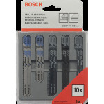 Набор 10 пилок BOSCH 2.607.010.148