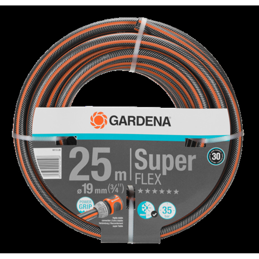 Шланг Gardena SuperFlex 12x12 3/4х25м 18113-20.000.00