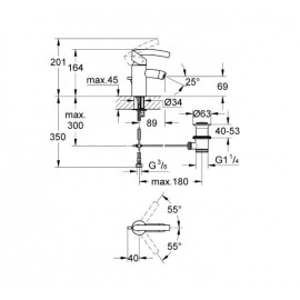 Смеситель GROHE Tenso 33348AV0 шелковый металл