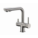 Смеситель WasserKraft A8027 матовый хром