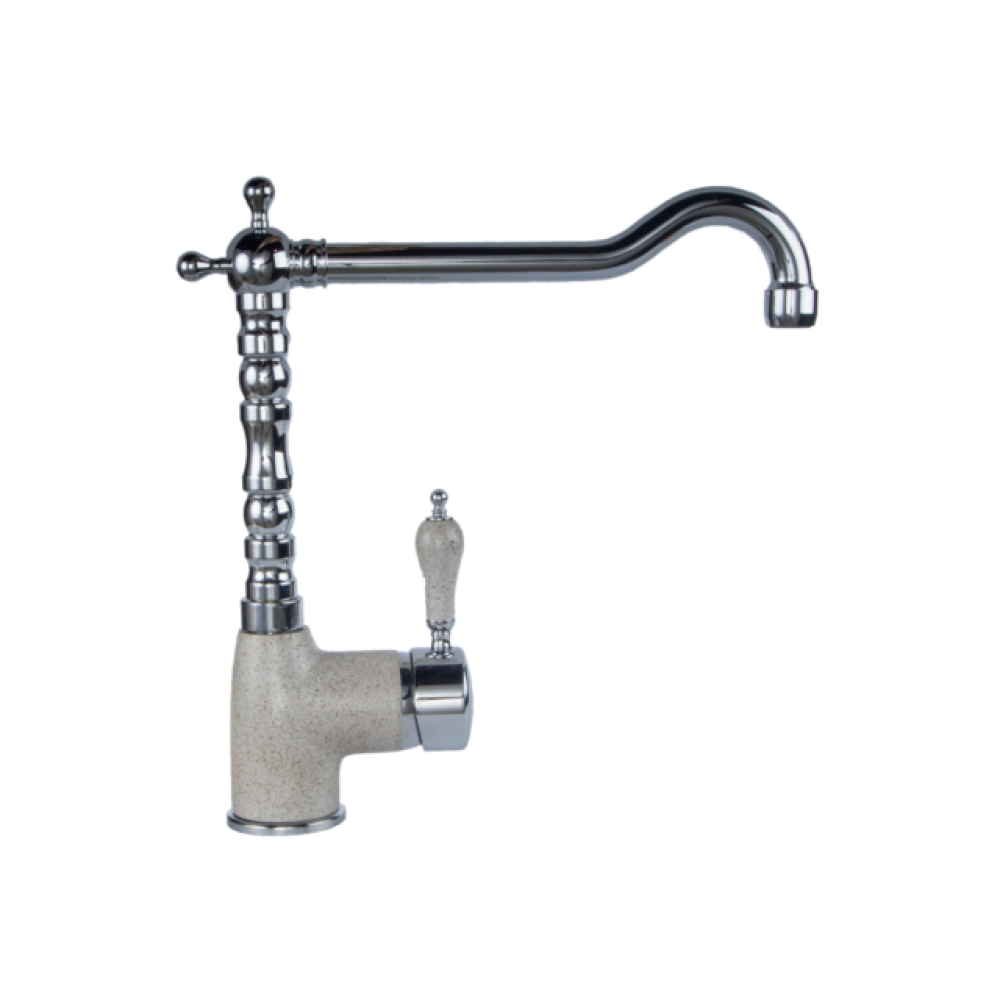 Смеситель KUPPERSBERG paris kg400 grey metal. / br