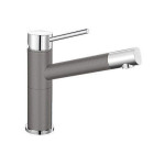 Смеситель BLANCO alta compact chrome/silgranit (518810)