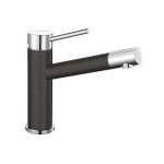 Смеситель BLANCO alta compact chrome/silgranit (515323)