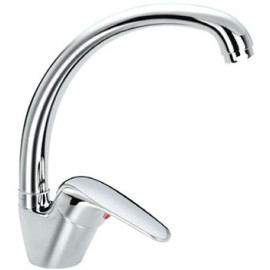 Смеситель TopZero WIX 202 CR, под нержавейку