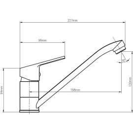 Смеситель DORFF Norma D1012000