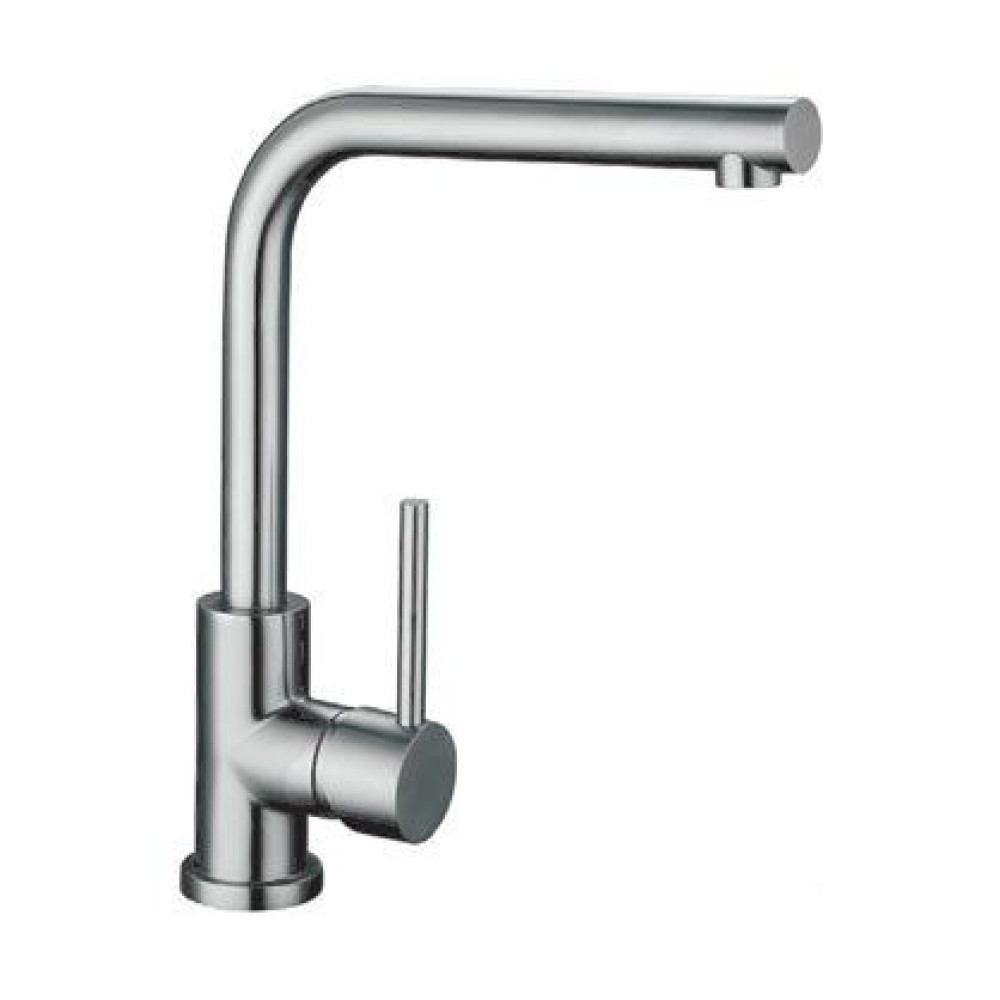 Смеситель TopZero TPZ 201 INOX, нержавеющая сталь