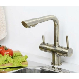Смеситель WasserKraft A8037 светлая бронза