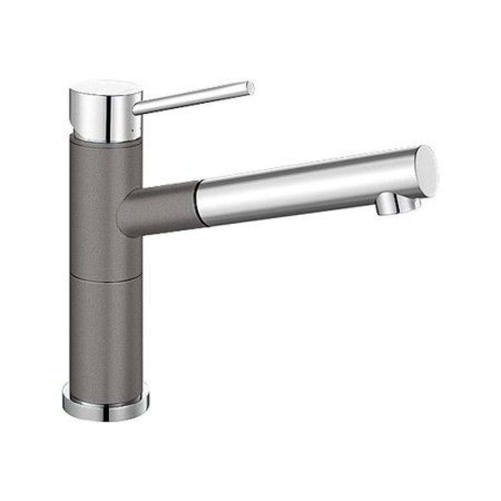 Смеситель BLANCO alta-s compact chrome/silgranit (518809)
