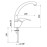 Смеситель WEBERT mare black ma921302