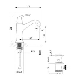 Смеситель LEMARK Nubira LM6206ORB