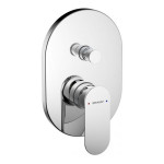 Смеситель BRAVAT Gina PB865104CP-2-ENG хром