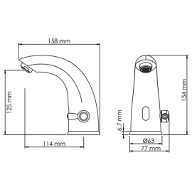 Смеситель WASSERKRAFT Rossel 2813