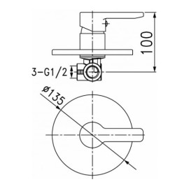 Смеситель IDDIS Sena SENSB00i66
